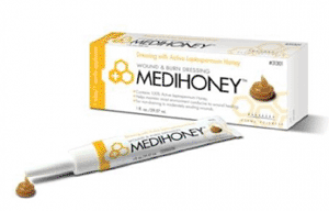 Image: Active Leptospermum Honey in Tube (Photo courtesy of Derma Sciences).